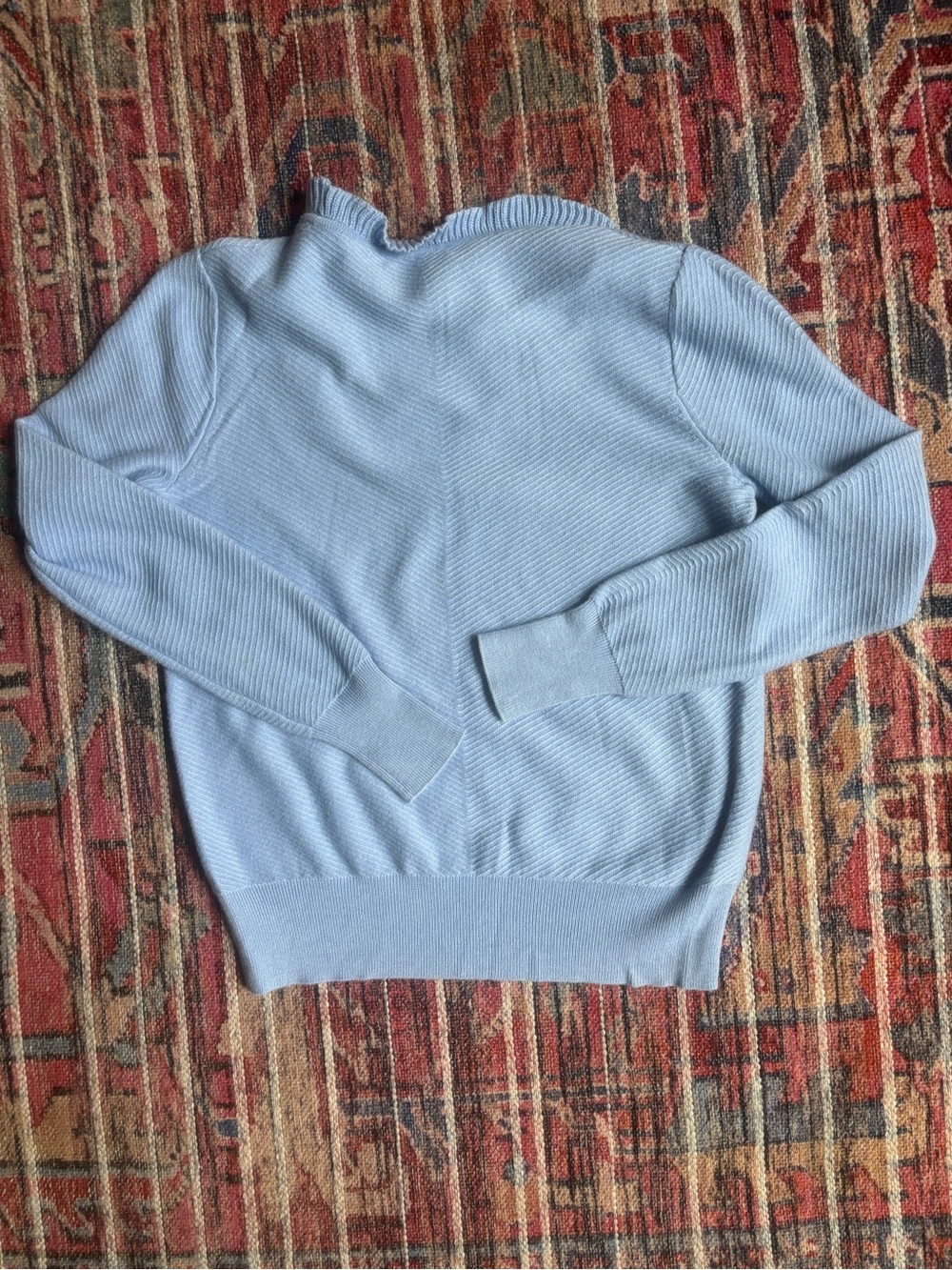 J. Crew XS Ruffle Neck Sweater - Picture 4 of 4